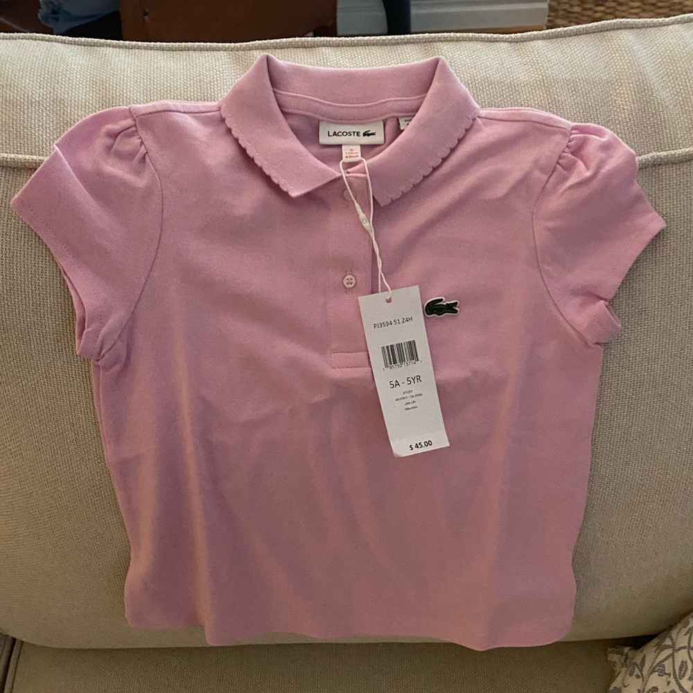 Girls Lacoste Polo